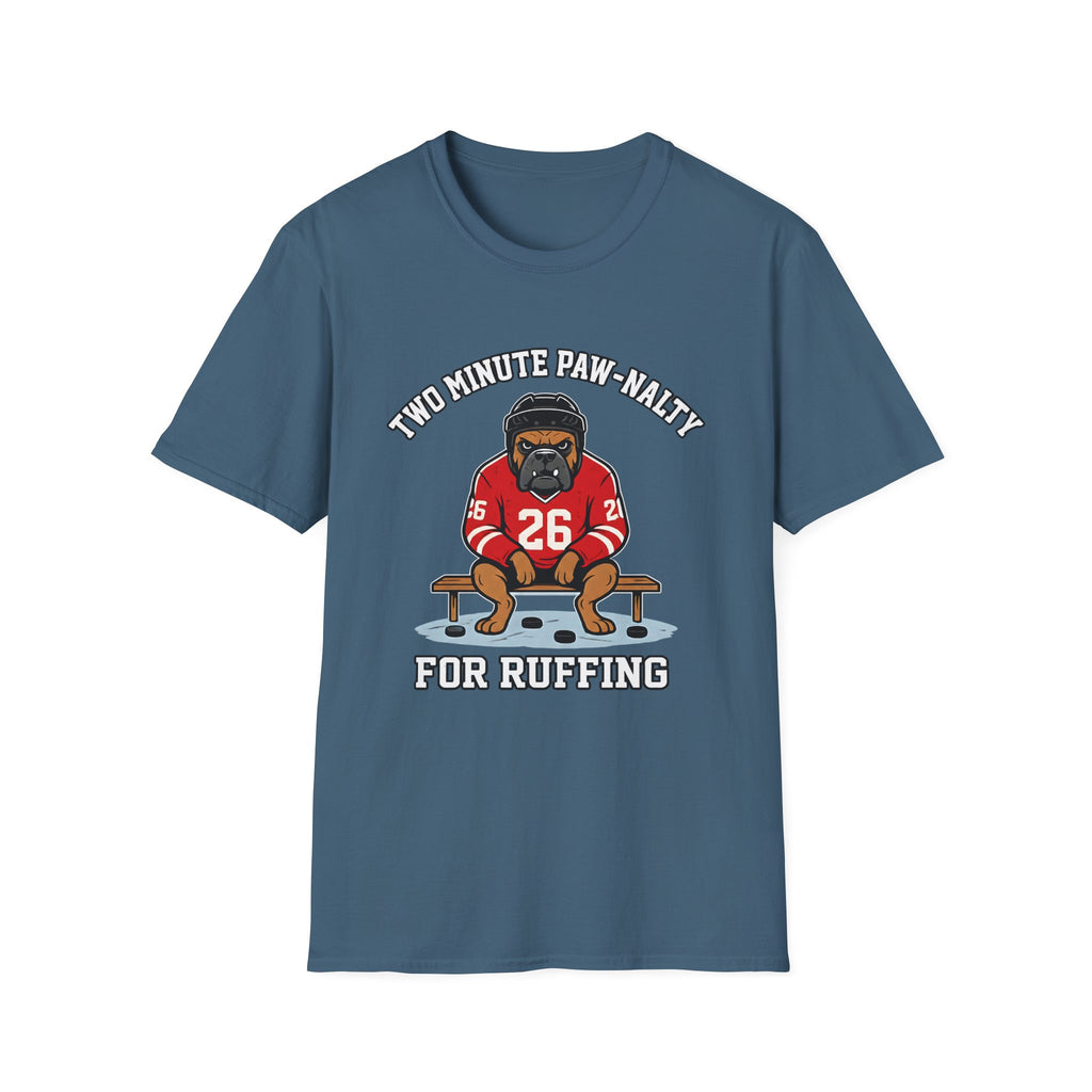 Bulldog Two-minute Paw-nalty T-Shirt