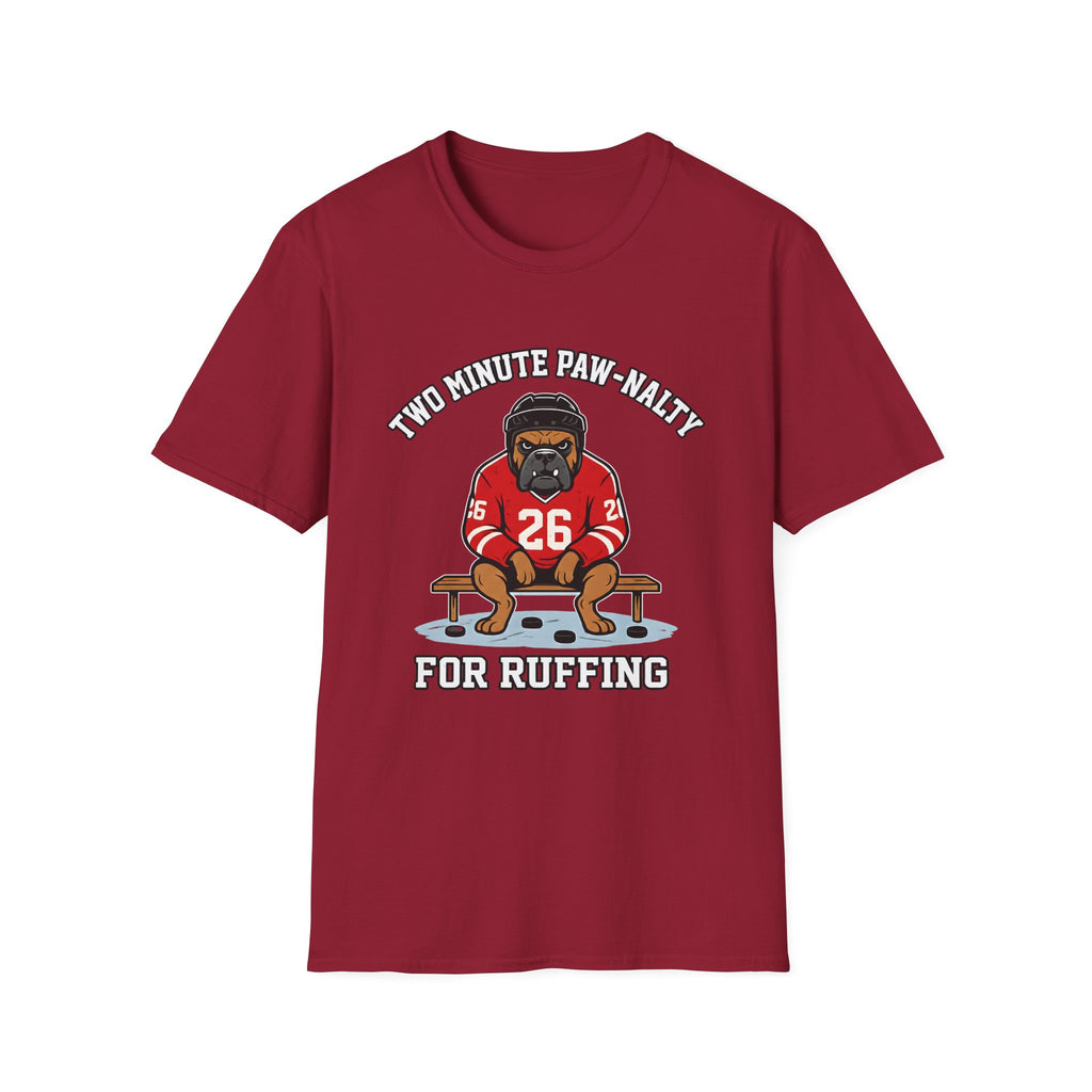 Bulldog Two-minute Paw-nalty T-Shirt