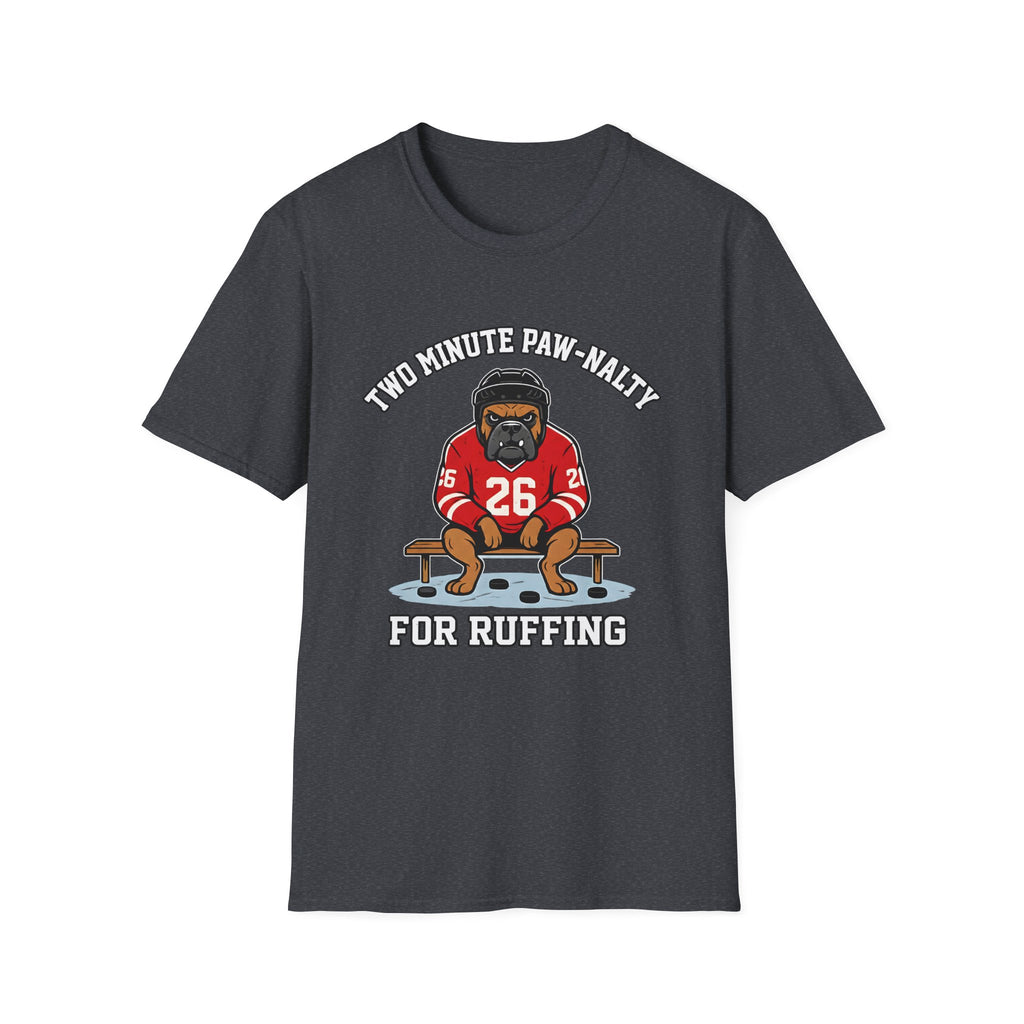 Bulldog Two-minute Paw-nalty T-Shirt