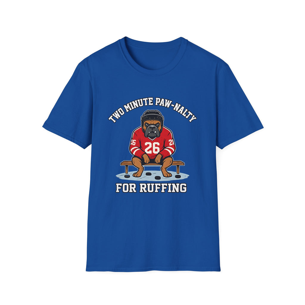 Bulldog Two-minute Paw-nalty T-Shirt