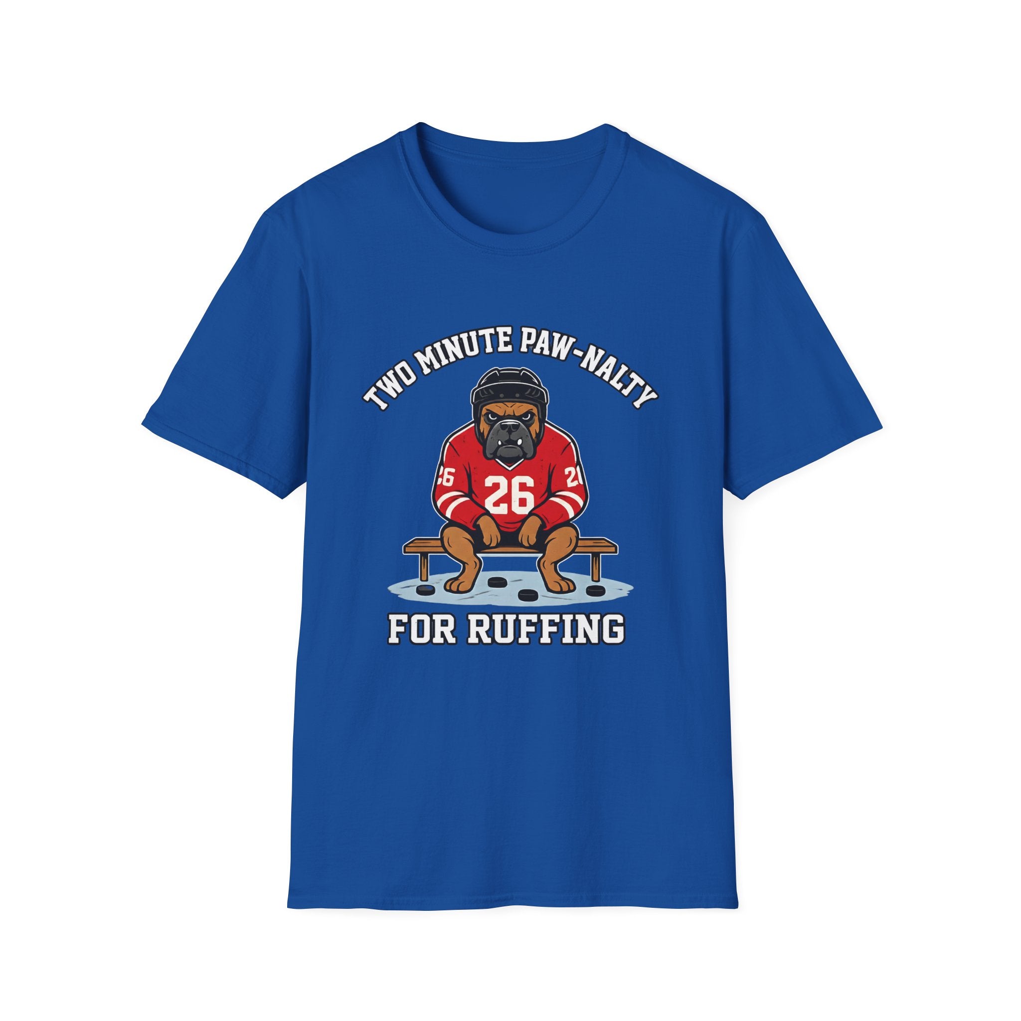 Bulldog Two-minute Paw-nalty T-Shirt