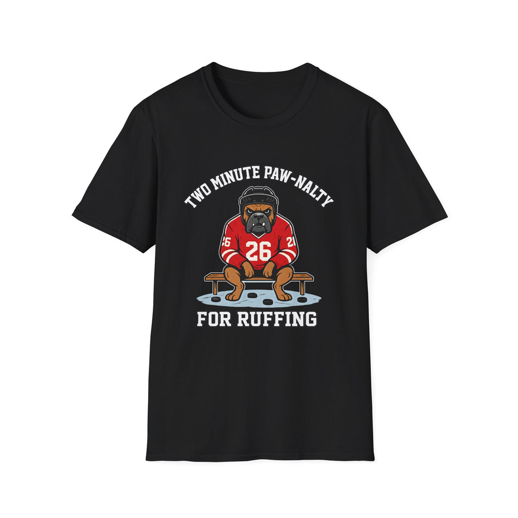 Bulldog Two-minute Paw-nalty T-Shirt